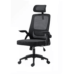 Silla Ergonomica Negra 24 PRODUCTO ARMADO CON DETALLE