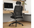 Silla Ergonomica Negra 24 PRODUCTO ARMADO CON DETALLE