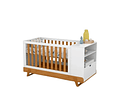 Cuna Maxx Multietapas Blanca Eco Wood - PRODUCTO ARMADO CON DETALLE