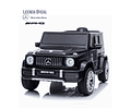 Auto a Batería Jeep G63 Con Licencia Mercedes 12V Negro PRODUCTO ARMADO CON DETALLE 
