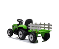 Tractor A Batería Con Remolque -PRODUCTO ARMADO CON DETALLE