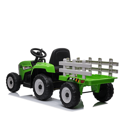Tractor A Batería Con Remolque -PRODUCTO ARMADO CON DETALLE