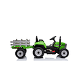 Tractor A Batería Con Remolque -PRODUCTO ARMADO CON DETALLE