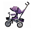 Triciclo Multifuncional City 360 Morado - PRODUCTO ARMADO CON DETALLE