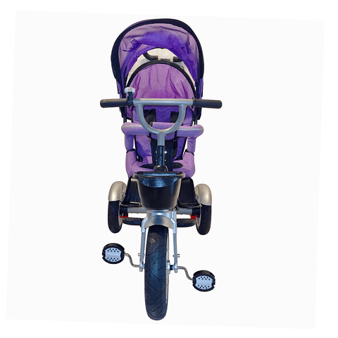 Triciclo Multifuncional City 360 Morado - PRODUCTO ARMADO CON DETALLE
