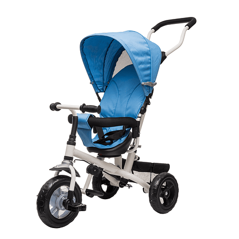 Triciclo 360 Stroller Azul - PRODUCTO ARMADO CON DETALLE