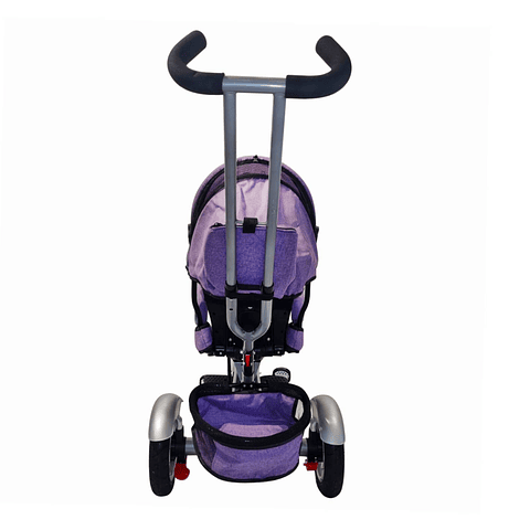 Triciclo Multifuncional City 360 Morado - PRODUCTO ARMADO CON DETALLE