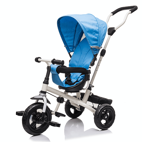Triciclo 360 Stroller Azul - PRODUCTO ARMADO CON DETALLE