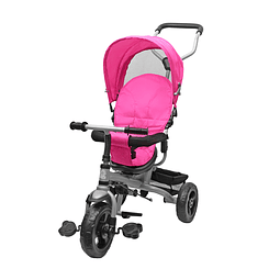 Triciclo 360 Stroller Rosado - PRODUCTO ARMADO CON DETALLE