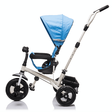 Triciclo 360 Stroller Azul - PRODUCTO ARMADO CON DETALLE