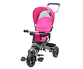 Triciclo 360 Stroller Rosado - PRODUCTO ARMADO CON DETALLE