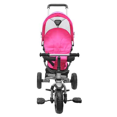 Triciclo 360 Stroller Rosado - PRODUCTO ARMADO CON DETALLE