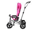 Triciclo 360 Stroller Rosado - PRODUCTO ARMADO CON DETALLE