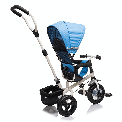 Triciclo 360 Stroller Azul - PRODUCTO ARMADO CON DETALLE