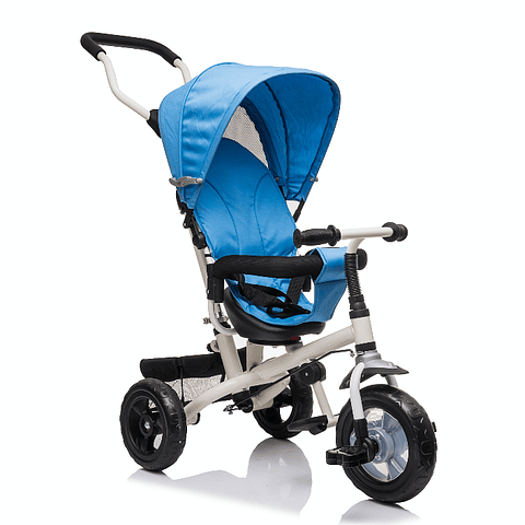 Triciclo 360 Stroller Azul - PRODUCTO ARMADO CON DETALLE