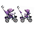 Triciclo Multifuncional City 360 Morado - PRODUCTO ARMADO CON DETALLE