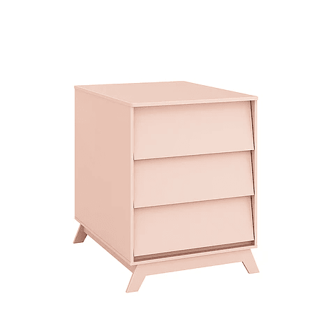 Cuna 3 En 1 Noah Rosado Opaco - PRODUCTO ARMADO CON DETALLE