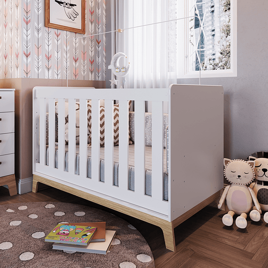 cuna 3 Funciones Honey Blanco - 