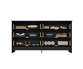 Comoda Duplex 6 Cajones Negro - 