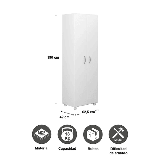 Organizador Logia 2 Puertas Smart - 