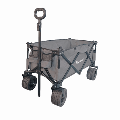 Carro Wagon Gris Plegable - "PRODUCTO ARMADO"