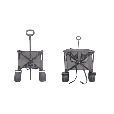 Carro Wagon Gris Plegable - "PRODUCTO ARMADO"