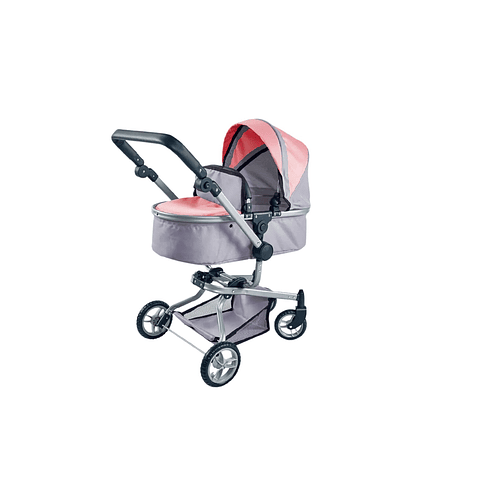 Coche Cuna para muñeca 2 funciones en 1 - "Producto Armado"