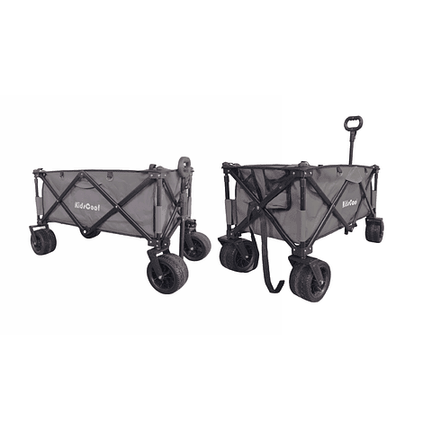 Carro Wagon Gris Plegable - "PRODUCTO ARMADO"