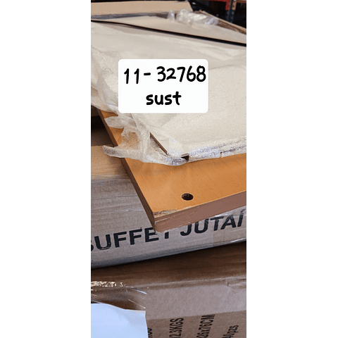 Buffet Neon Perla Caramelo - "PRODUCTO CON DETALLE"