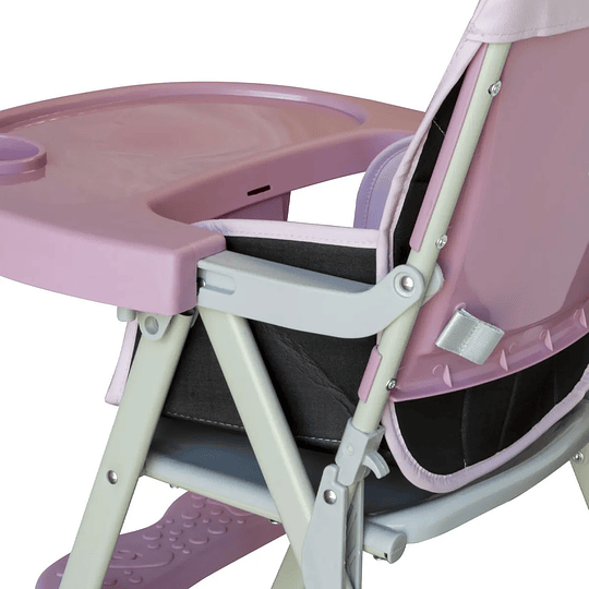 Silla de comer palermo rosada - PRODUCTO ARMADO CON DETALLE