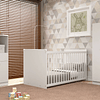 Cuna + Comoda + Closet Blanco Top Baby - Producto con Detalle