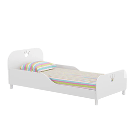 Mini Cama Transición Princesa Blanca - Producto con Detalle