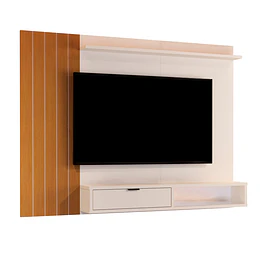 Panel Tv 5001 Perla Caramelo - Producto Armado con Detalle