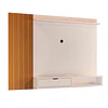 Panel Tv 5001 Perla Caramelo - Producto Armado con Detalle