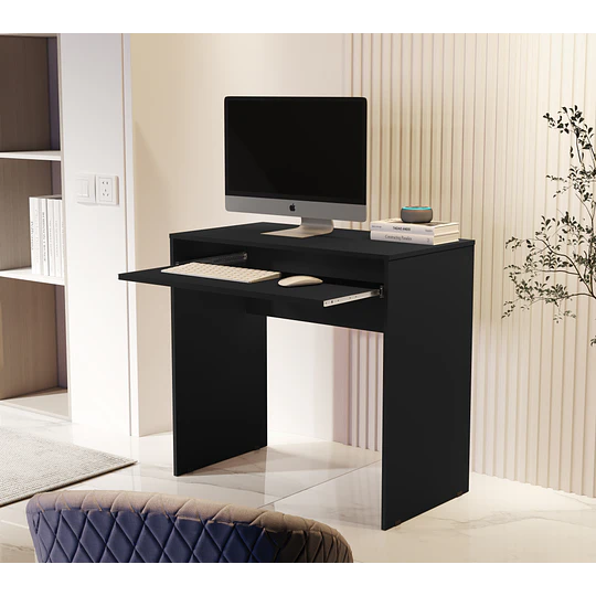 Escritorio Luxor Negro - Producto Armado con Detalle