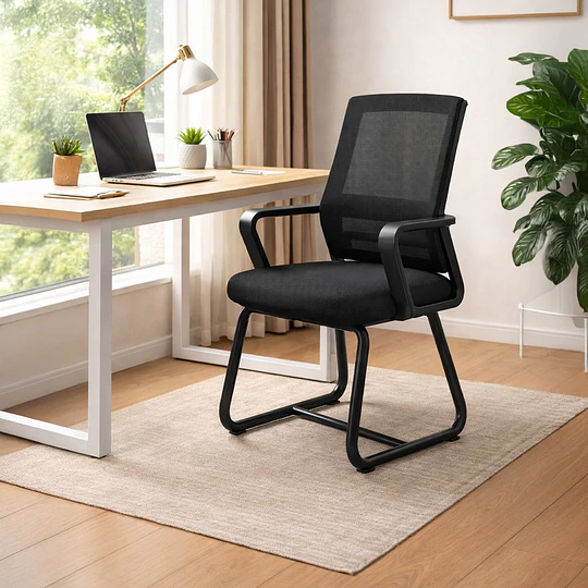 Silla Escritorio Ergonómica Be Design Negro - 