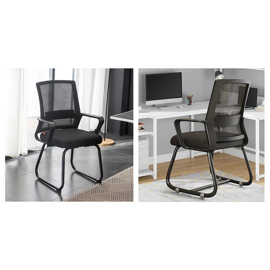 Silla Escritorio Ergonómica Be Design Negro - 