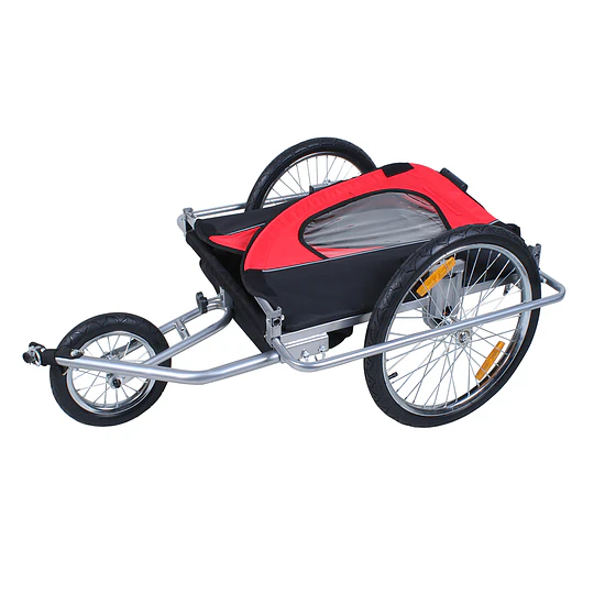 Carrito coche Baby Trailer Rojo - 