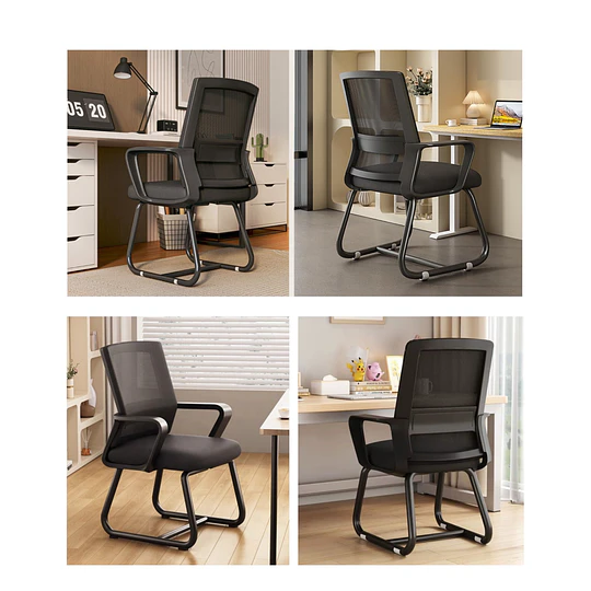 Silla Escritorio Ergonómica Be Design Negro - 