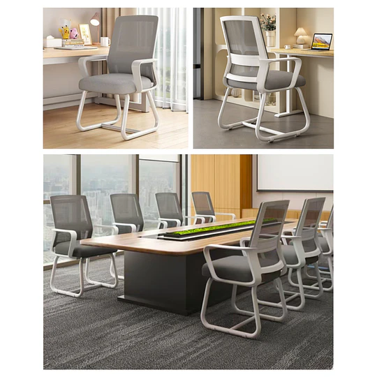 Silla Escritorio Ergonómica Be Design Gris - 
