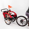 Carrito coche Baby Trailer Rojo - 