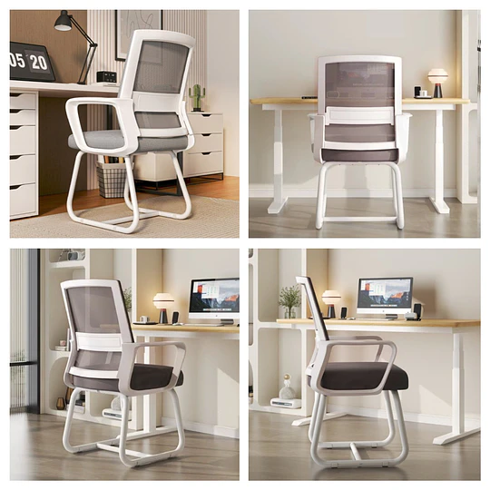 Silla Escritorio Ergonómica Be Design Gris - 