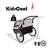 Carro Jogger Baby Trailer Duplex - 