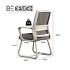Silla Escritorio Ergonómica Be Design Gris - 