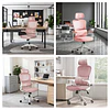 Silla De Escritorio Ergonómica Rosado Be Design - 