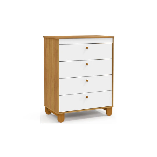 Cómoda Zupi Blanca Caramelo -  