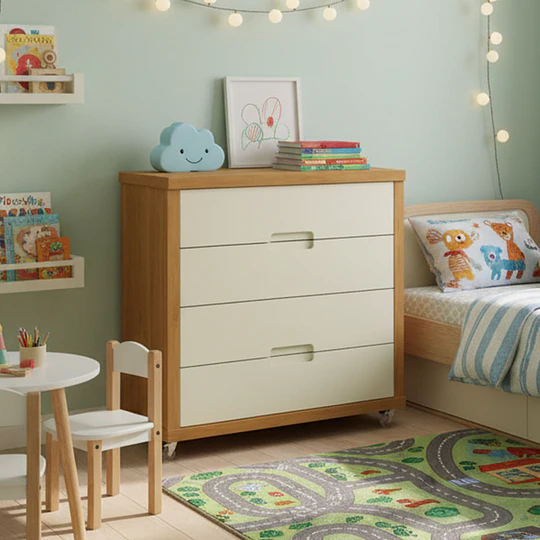Comoda Tutto Beige Caramelo - 
