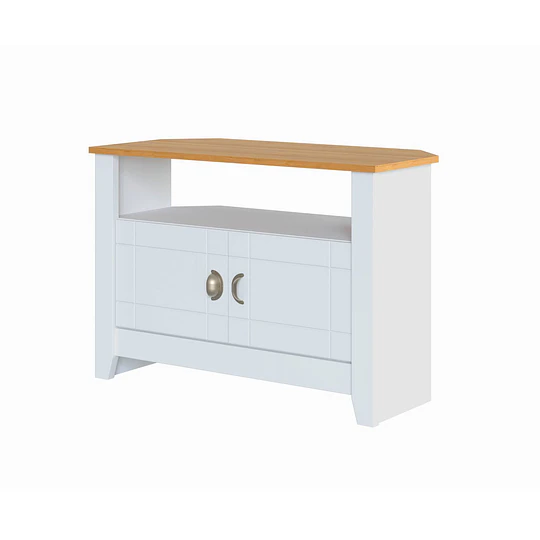 Rack Tv Ludlow Blanco Miel - 