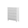 Comoda Blanco Mel 4 Cajones - 