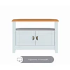 Rack Tv Ludlow Blanco Miel - 